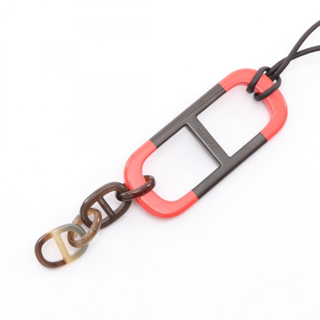Hermes Amar Necklace Brown - 2