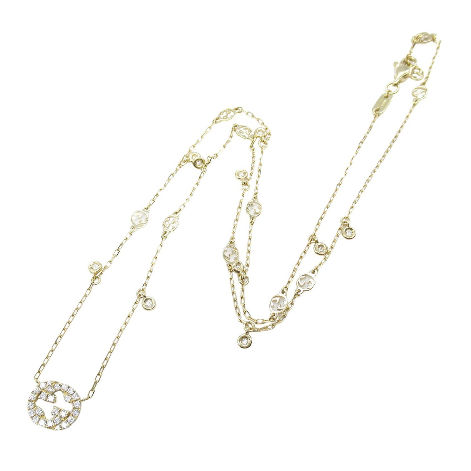 Gucci Interlocking Diamond Necklace - 2