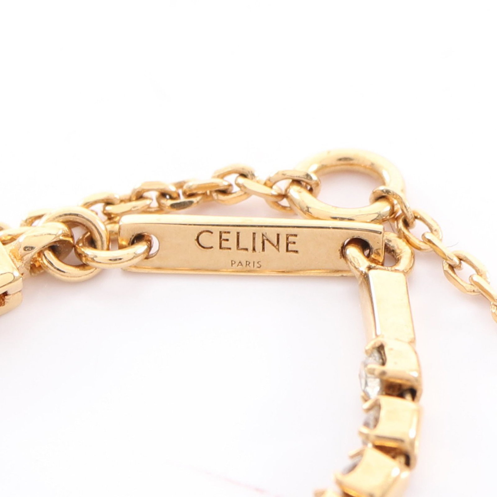 Celine Triomphe Sparkle Necklace - 5