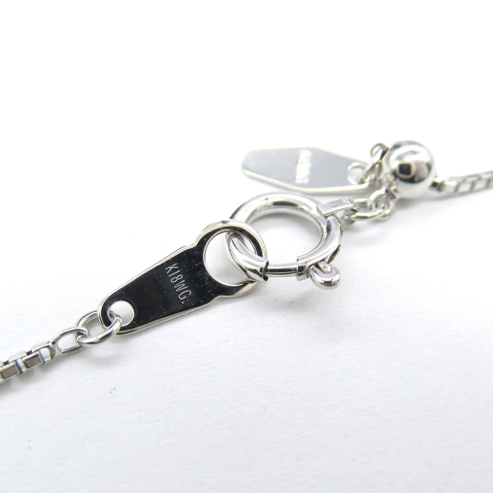 Diamond Necklace White Gold - 3
