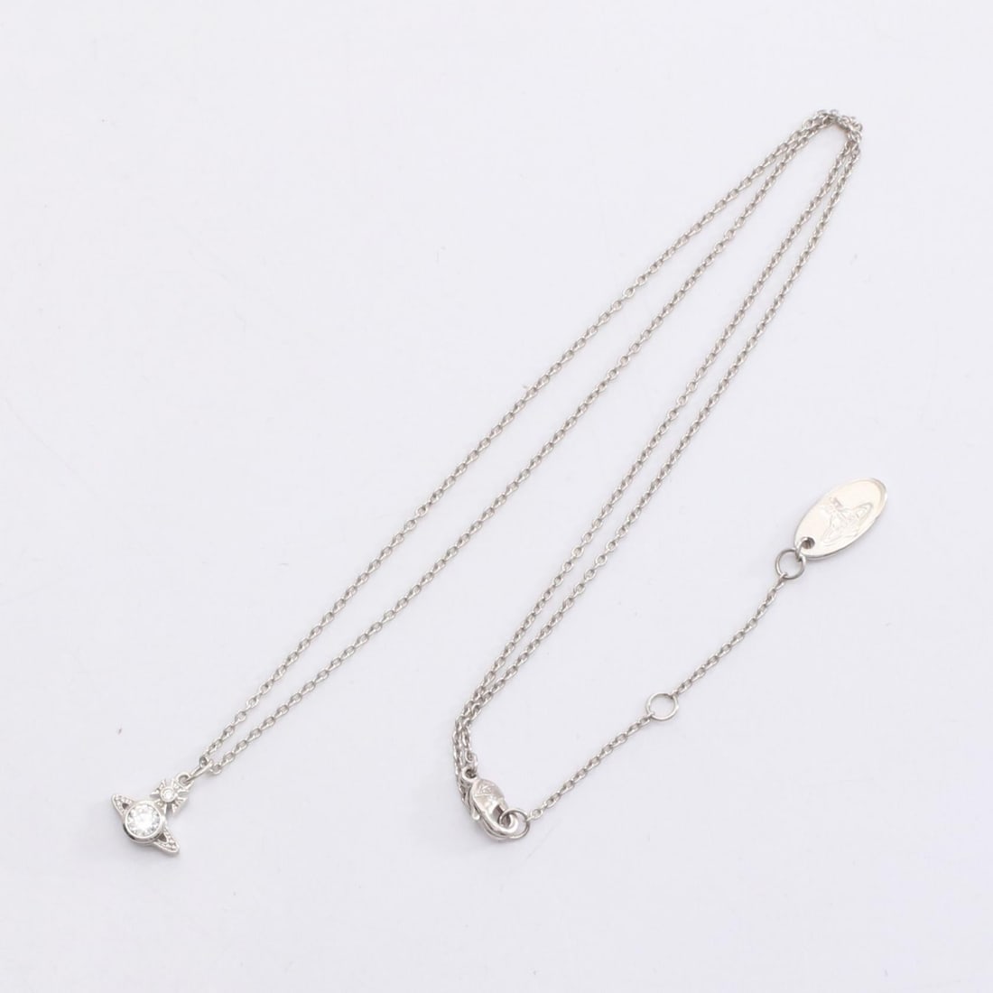Vivienne Orb Silver Necklace - 3