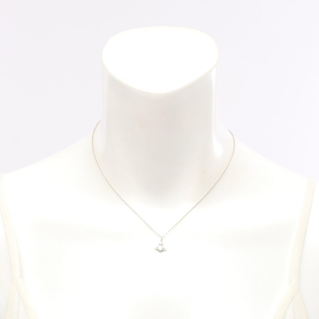 Vivienne Orb Silver Necklace - 5