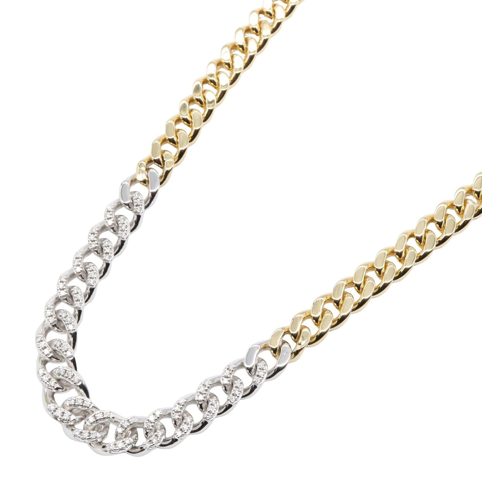 Tasaki Diamond Pearl Necklace: Diamond Pearl 2 Men S necklace in K18 yellow and white gold with pearl.