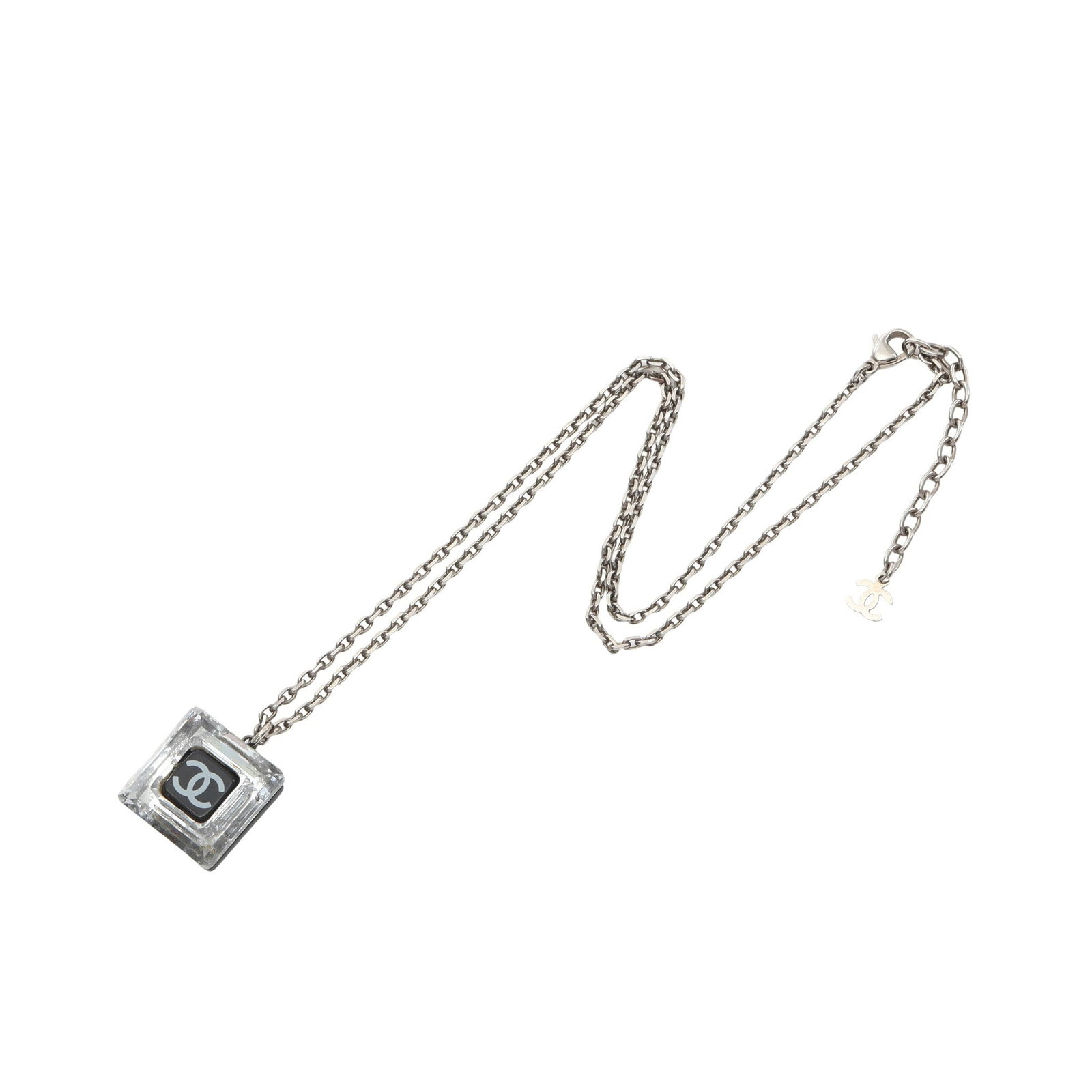 Chanel Coco Mark Crystal Necklace - 3