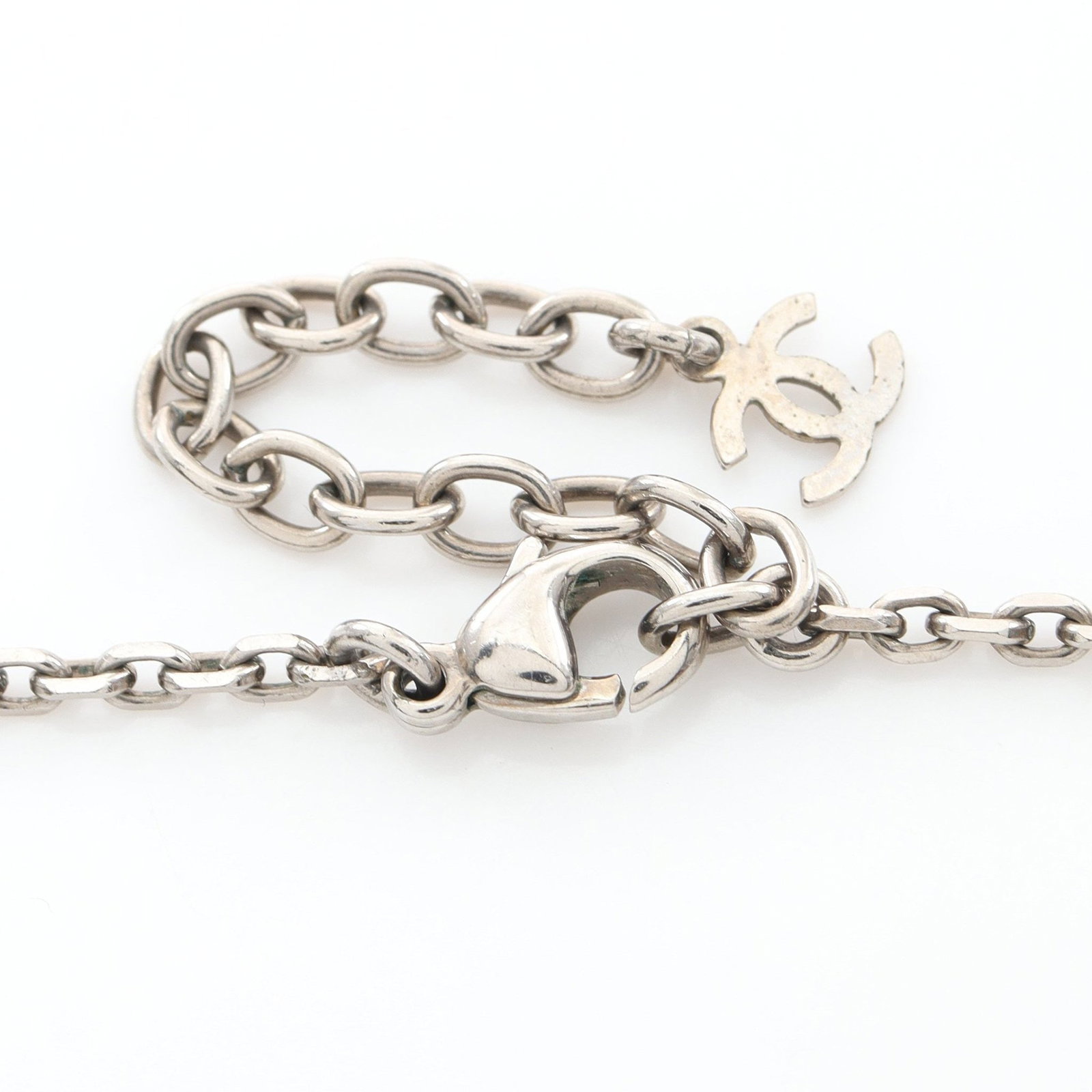 Chanel Coco Mark Crystal Necklace - 4