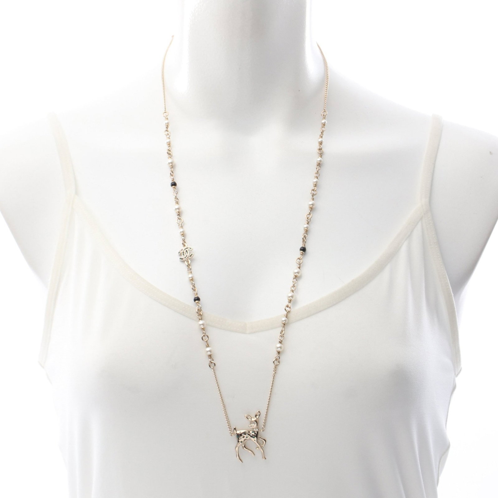 Chanel Coco Mark Bambi Necklace - 7
