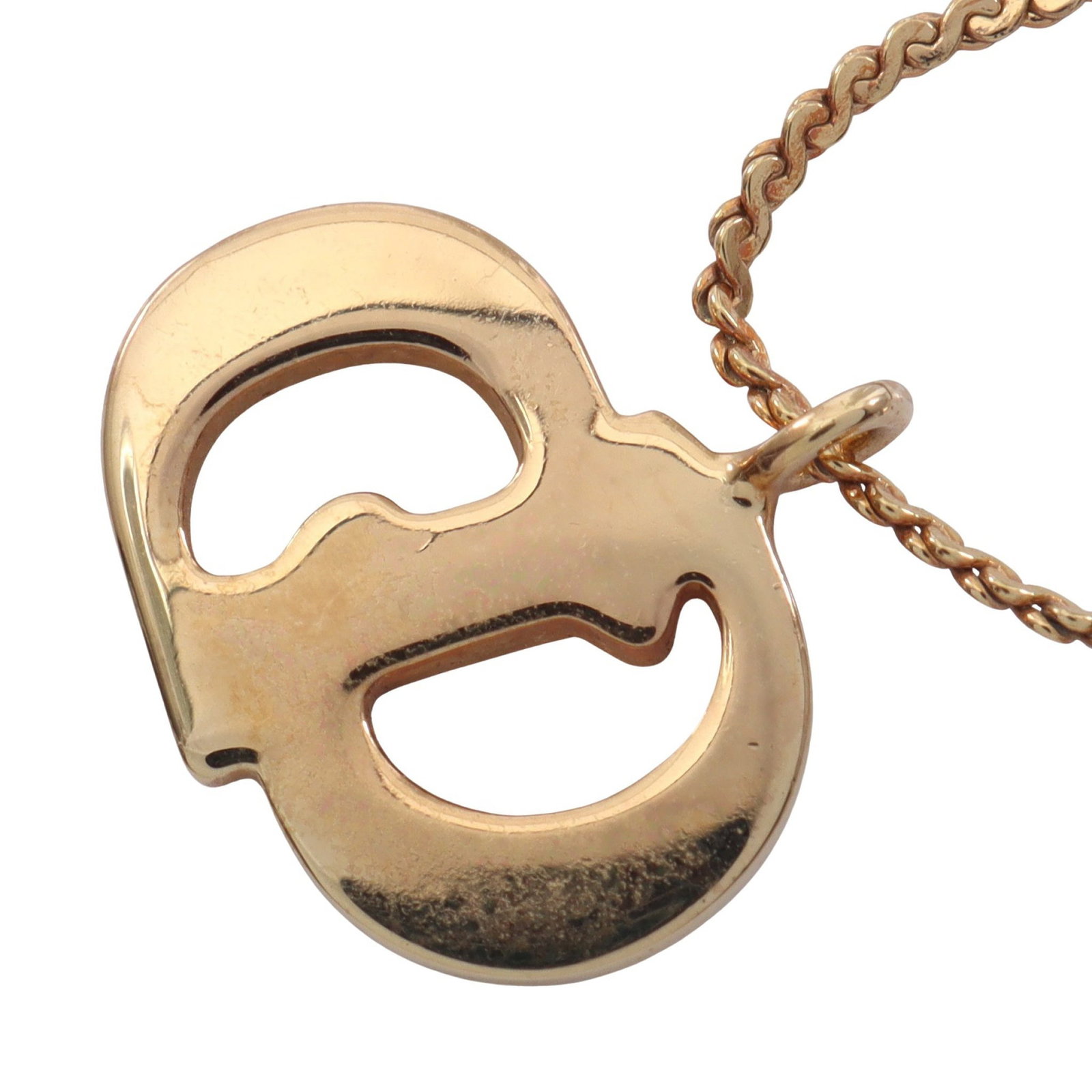 Dior CD Logo GP Necklace - 7