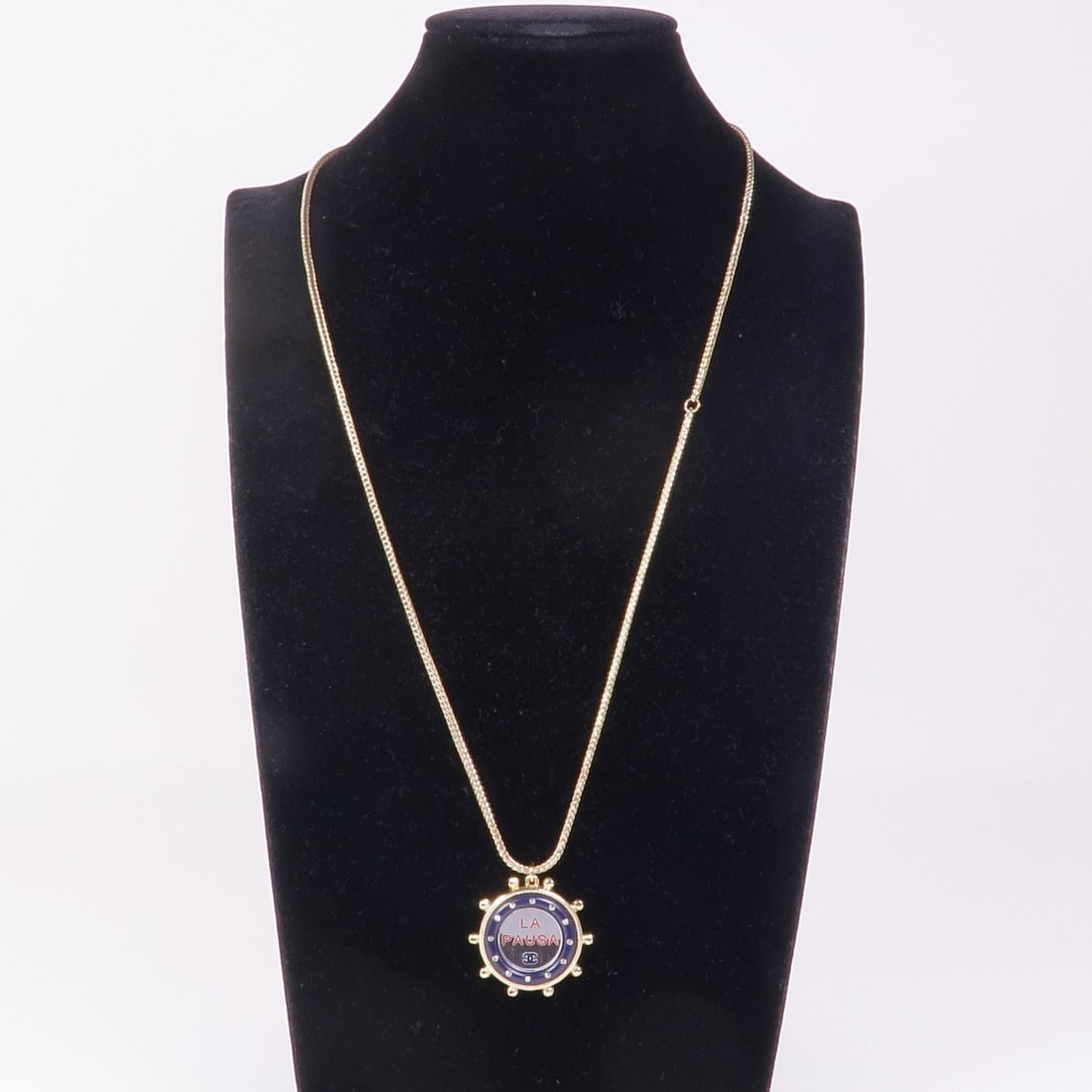 Chanel CC Gold Silver Navy - 8