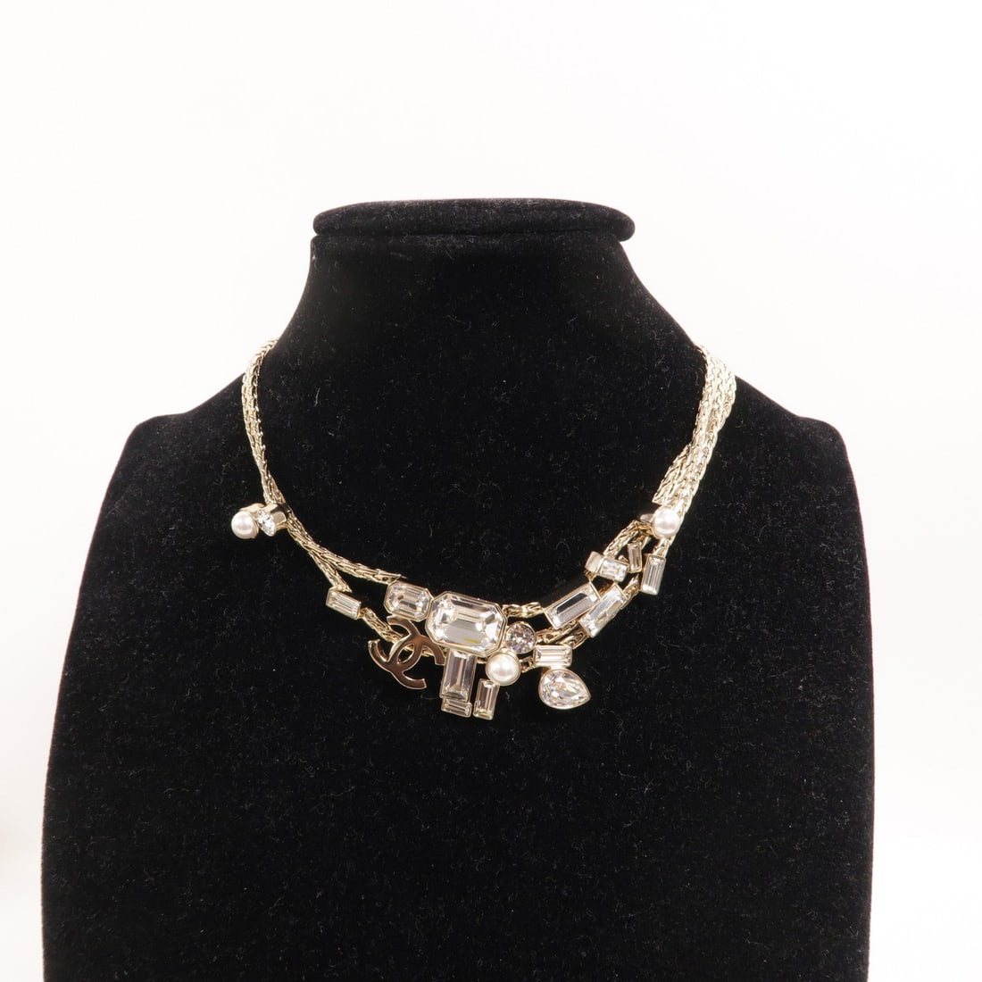 Chanel CC Coco Mark Ribbon Choker - 12
