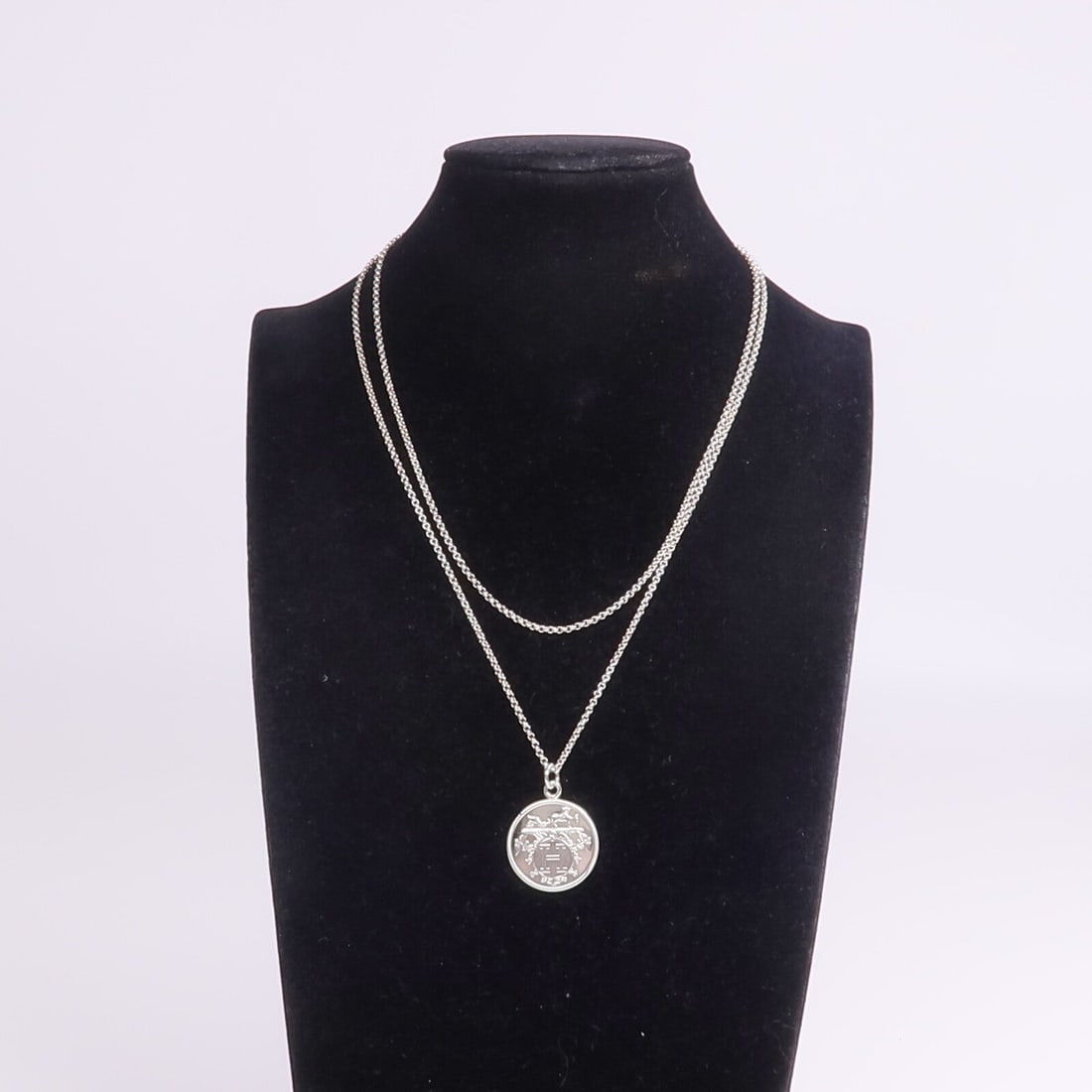 Hermes Ex Libris MM Necklace - 10