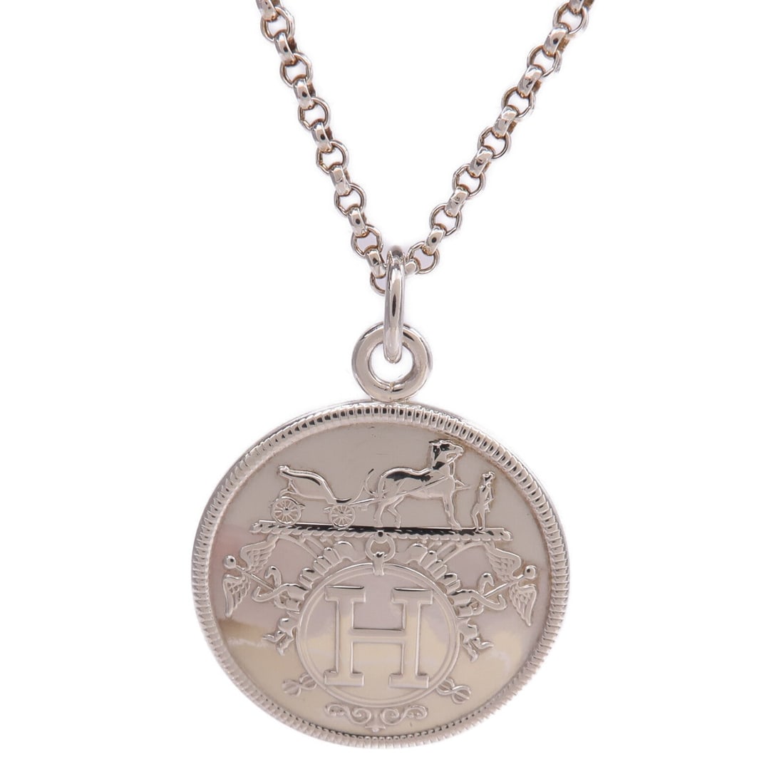 Hermes Ex Libris MM Necklace - 3