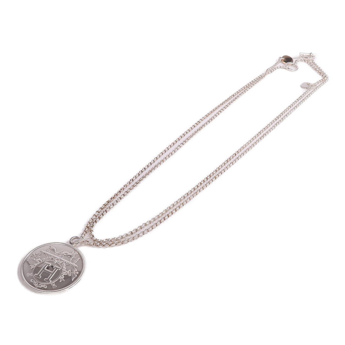 Hermes Ex Libris MM Necklace - 4