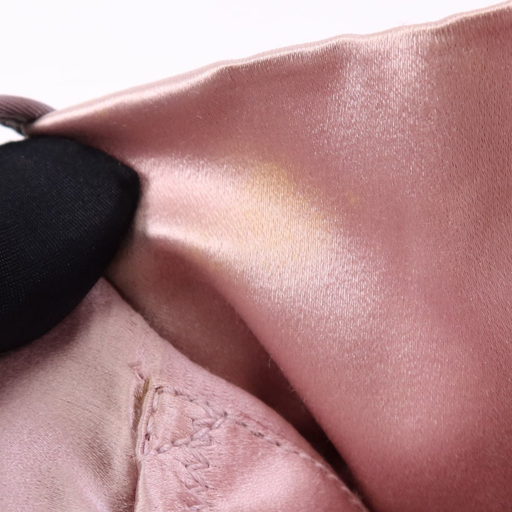 Prada Satin Handbag Purple - 18