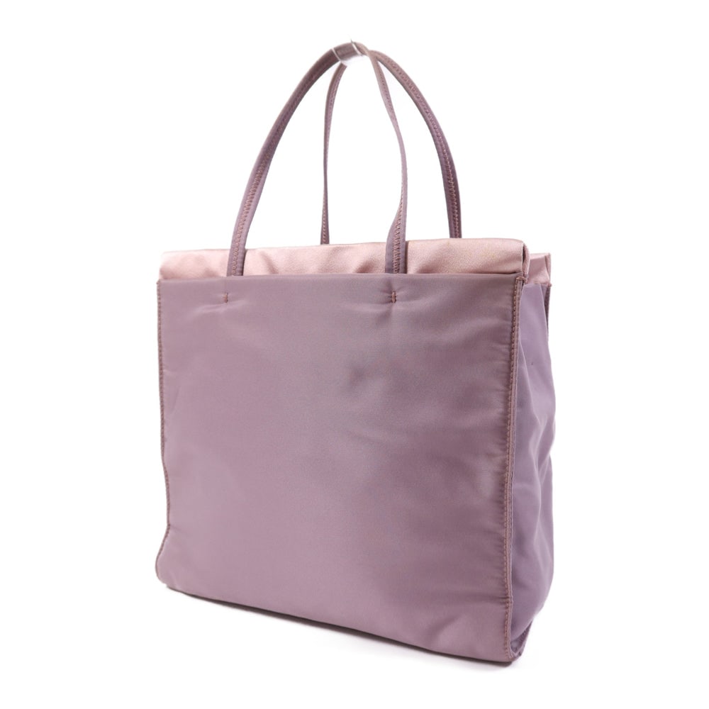 Prada Satin Handbag Purple - 3