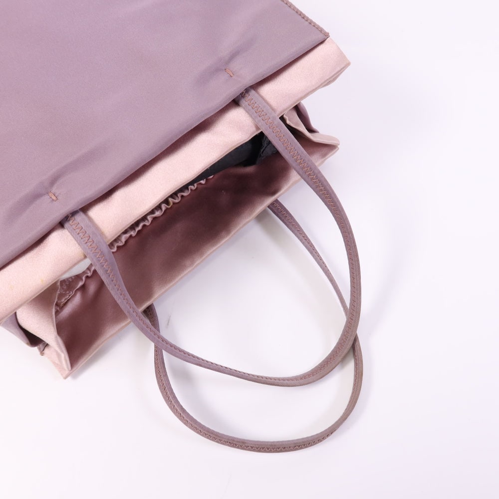 Prada Satin Handbag Purple - 5