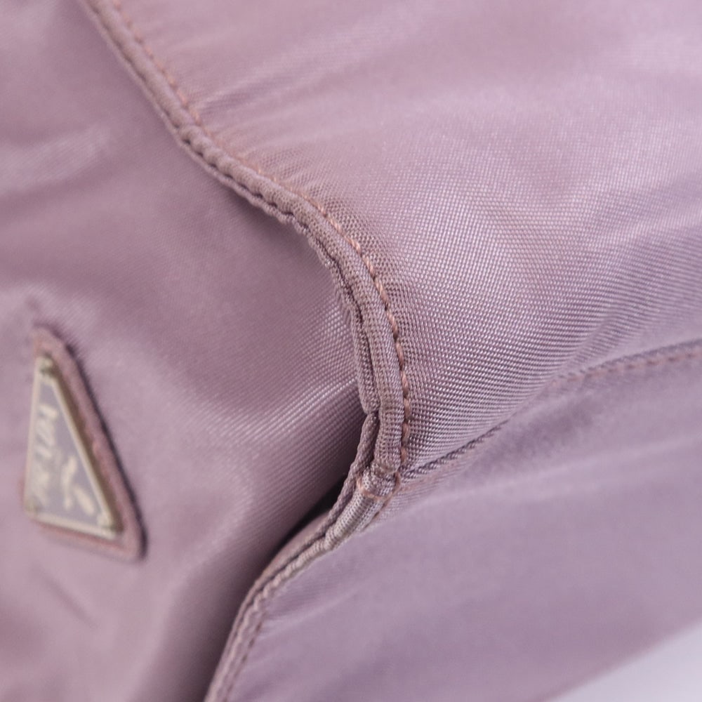 Prada Satin Handbag Purple - 9