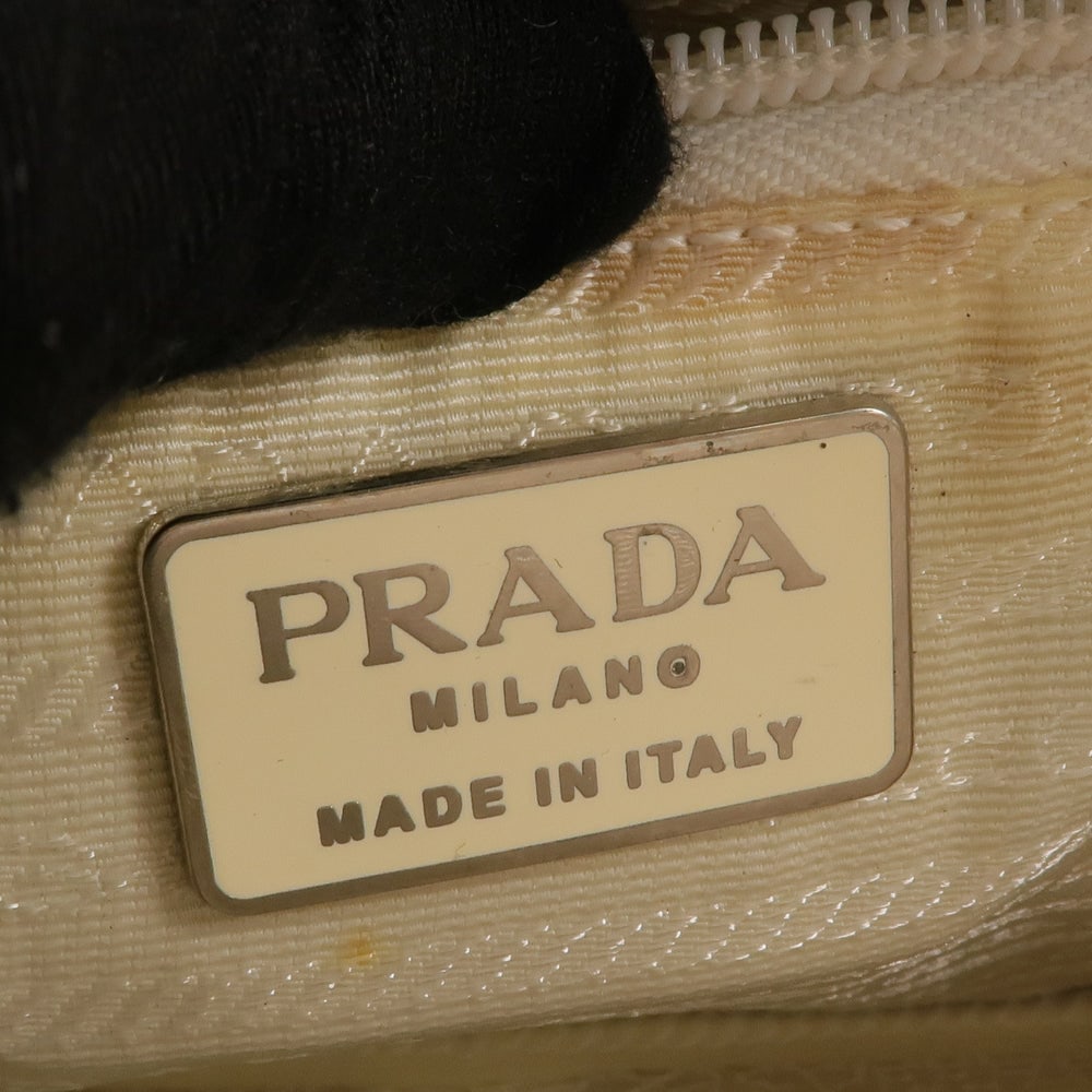 Prada Patent Shoulder White - 14