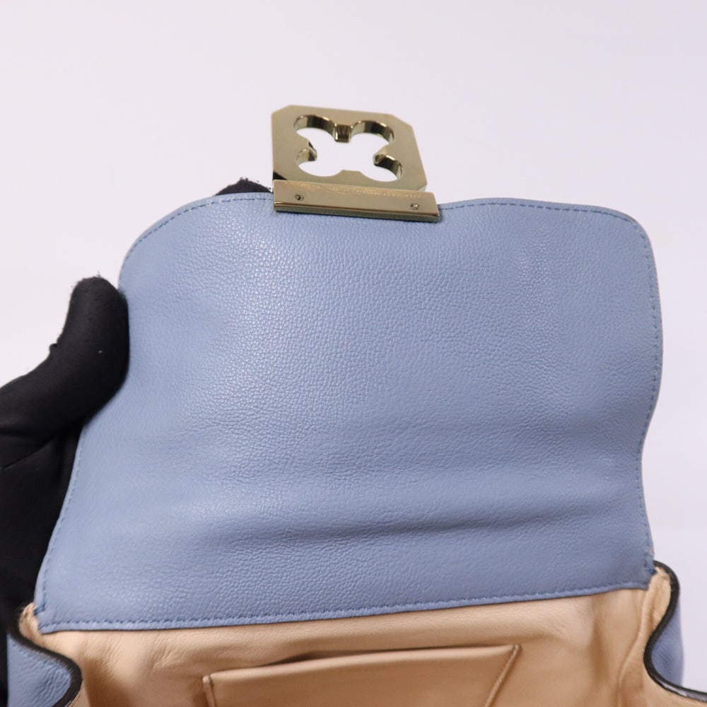 Chloe Chain Shoulder Blue - 15