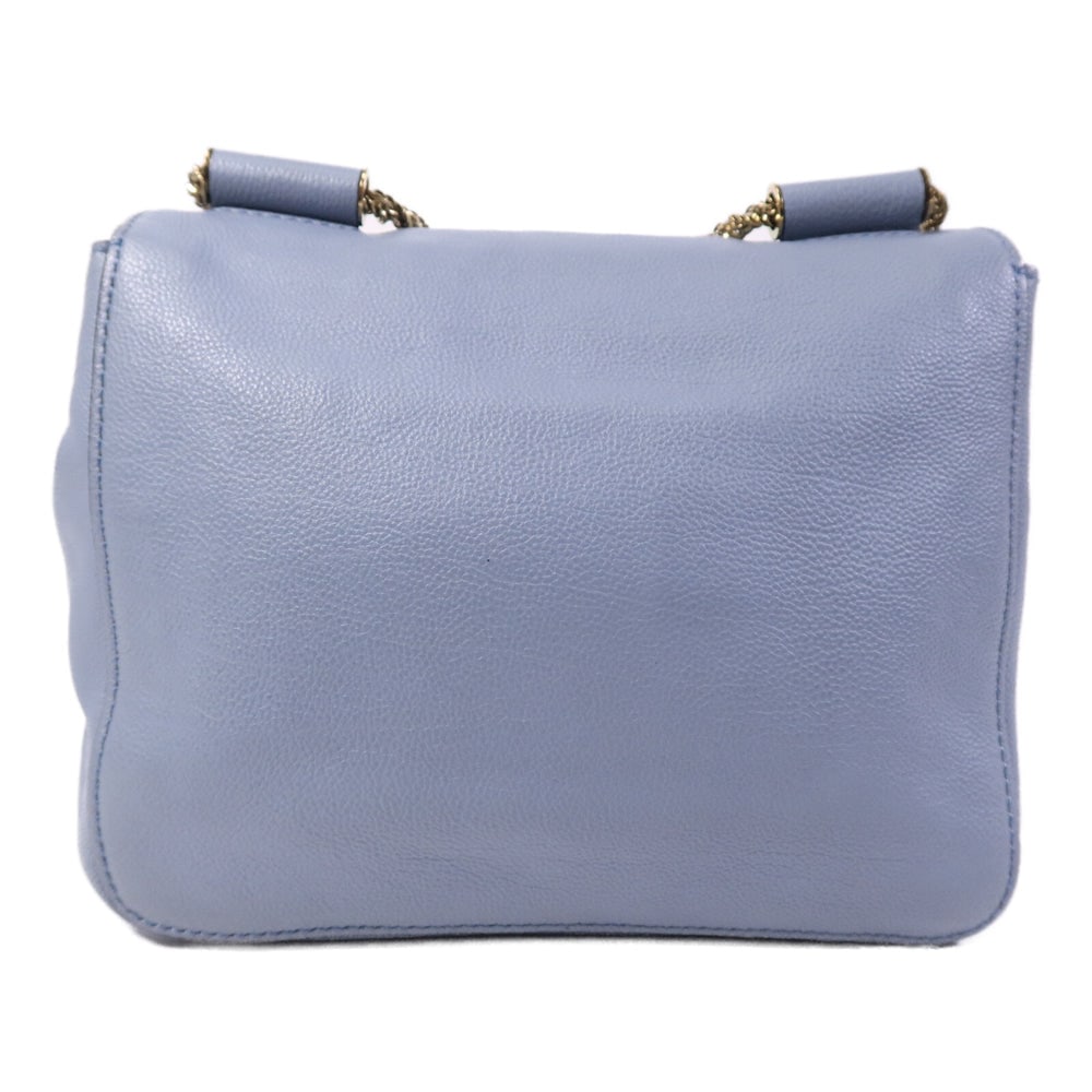 Chloe Chain Shoulder Blue - 2