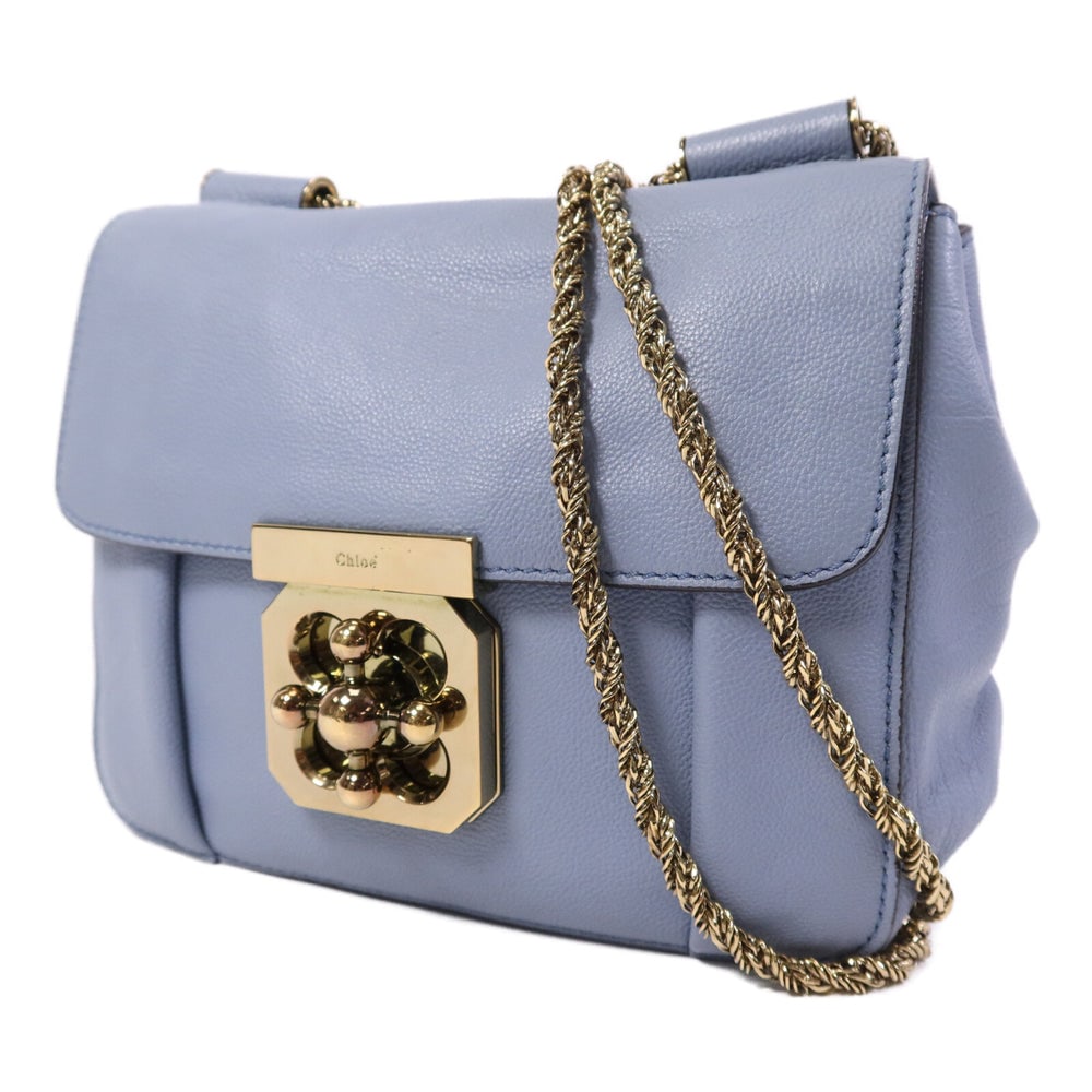 Chloe Chain Shoulder Blue - 3