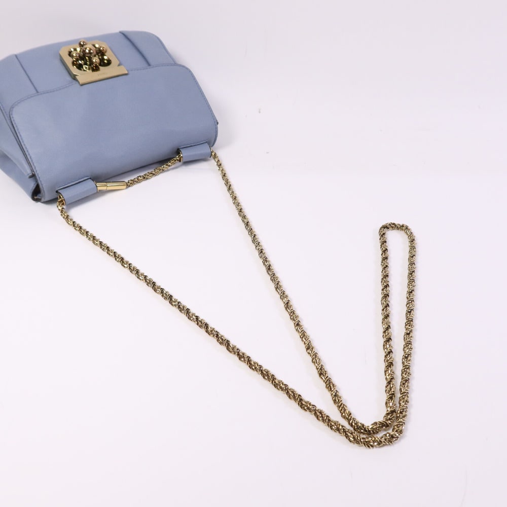 Chloe Chain Shoulder Blue - 9