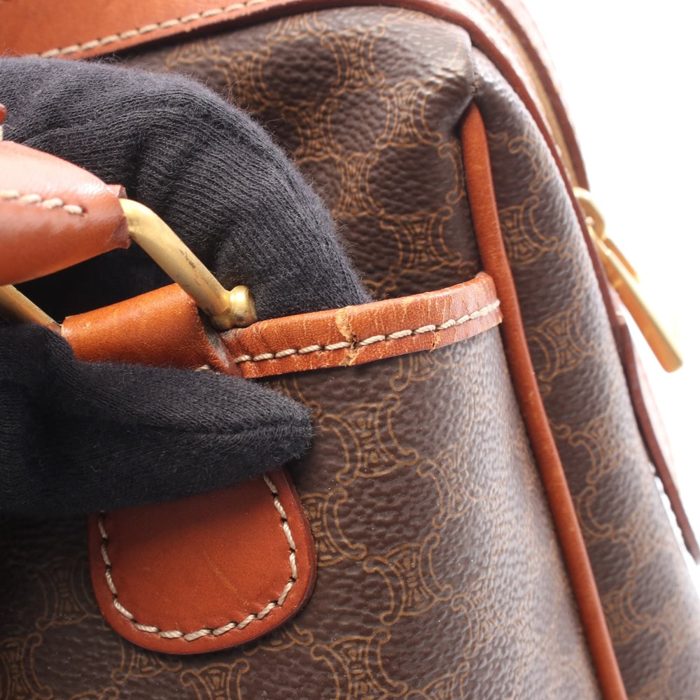 Celine Macadam Mini Boston Brown - 7
