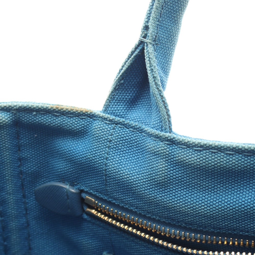 Prada Canapa 2Way Tote Blue - 8