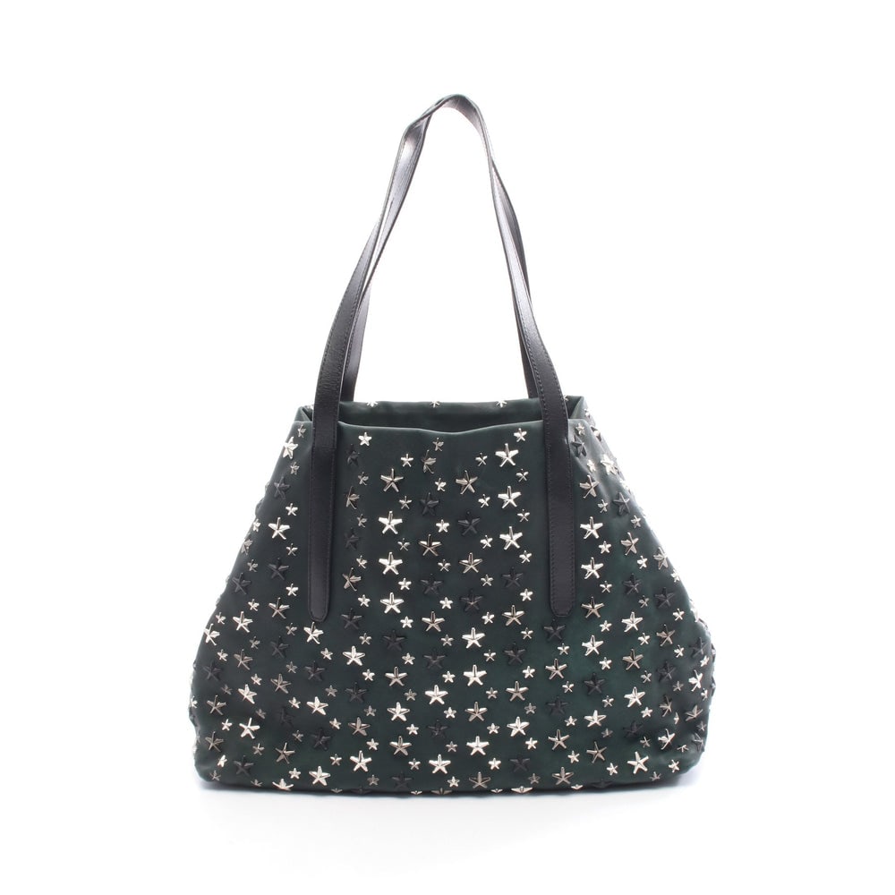 Jimmy Choo Pimlico S Green: Jimmy Choo Pimlico S Shoulder Tote Bag. Color: Dark Green. Material: Leather. Size: 28/37.5 X 29 X 15.5 Cm. Strap: 55 Cm.
