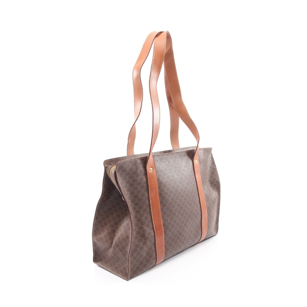 Celine Macadam Tote Dark Brown - 2