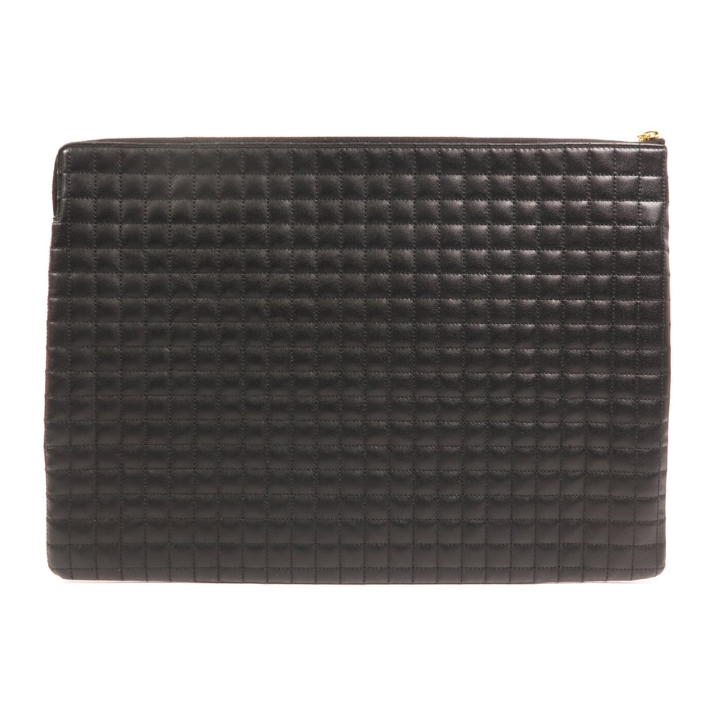 Celine C Charm Clutch Black - 2