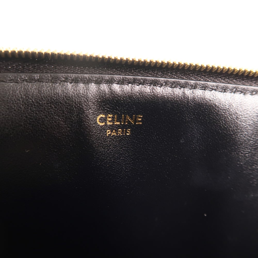 Celine C Charm Clutch Black - 6