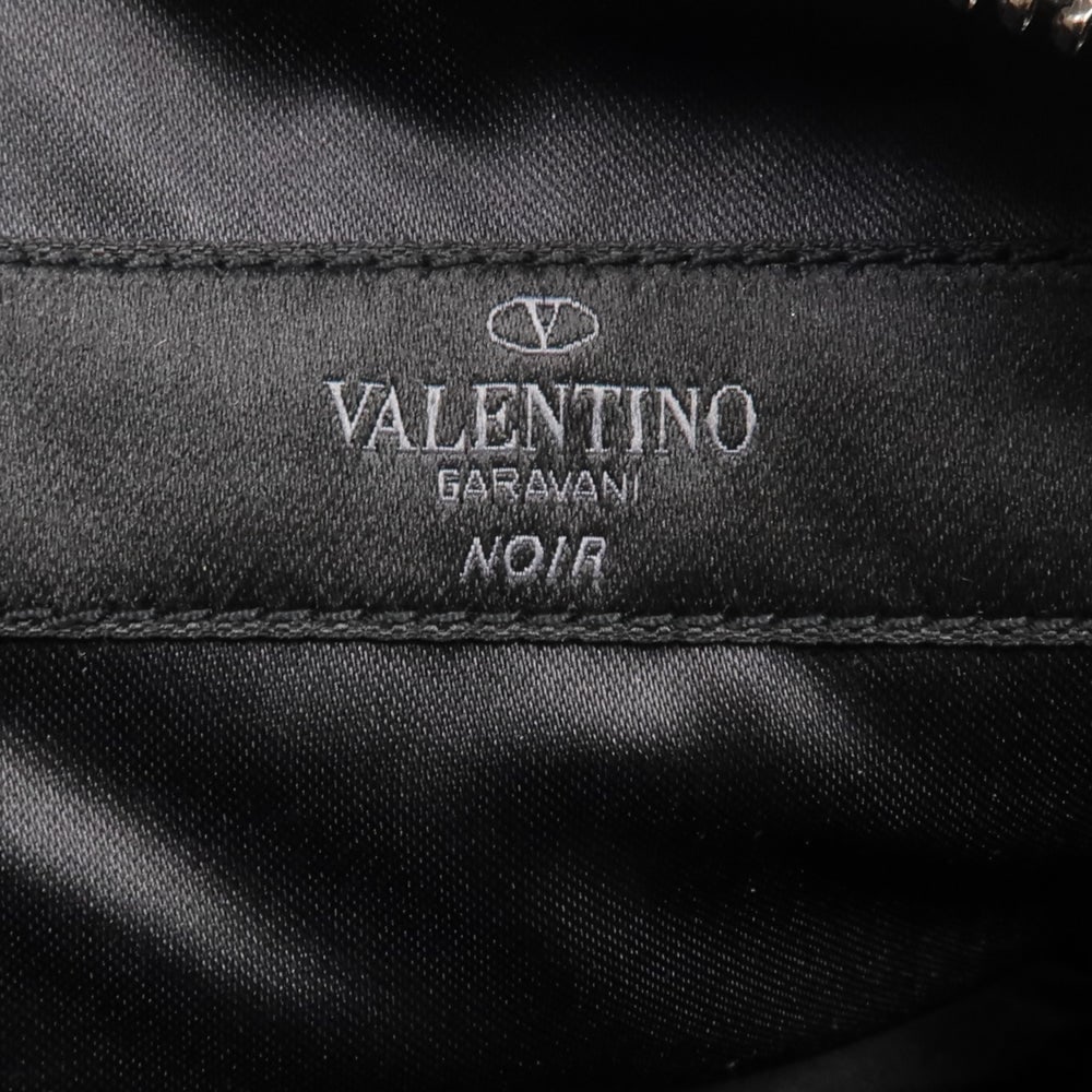 Valentino Lambskin Pouch Black - 10