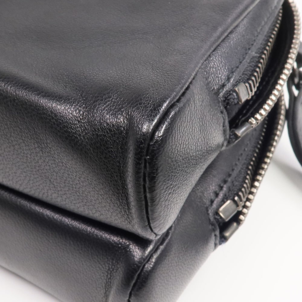 Valentino Lambskin Pouch Black - 14