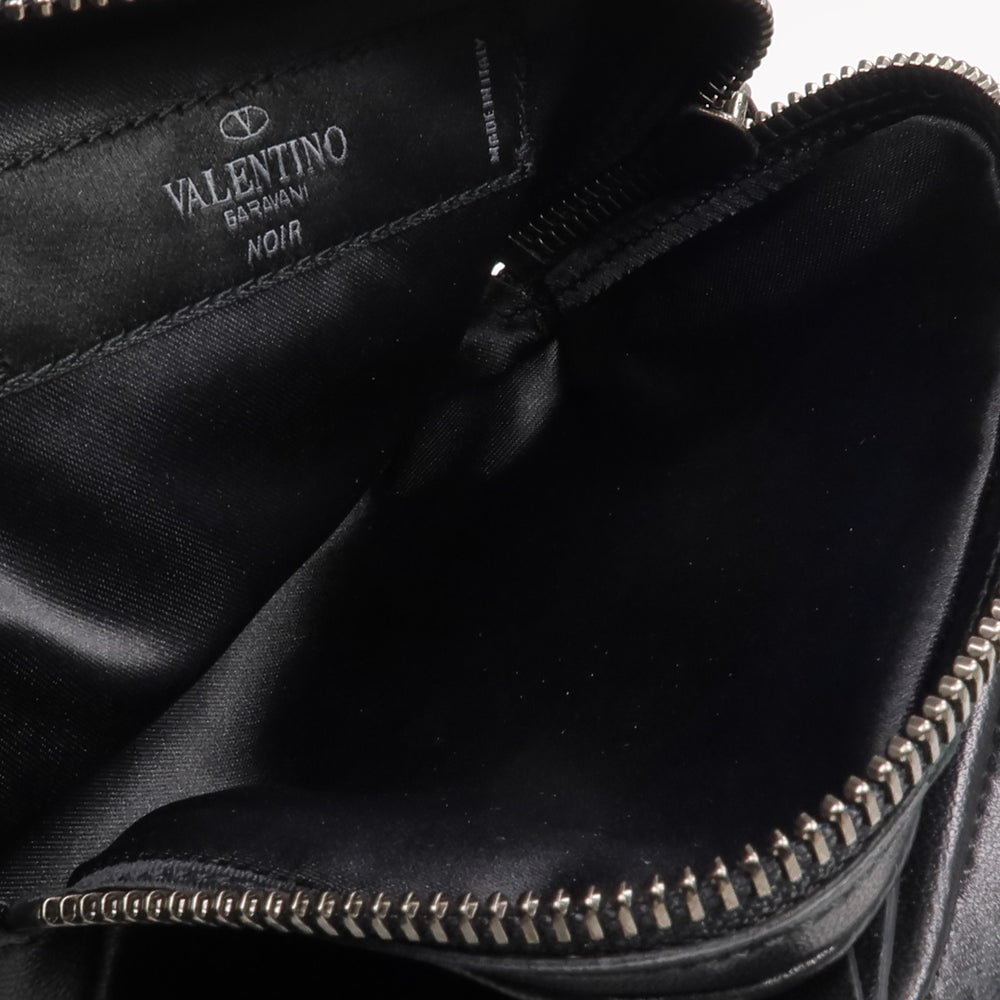 Valentino Lambskin Pouch Black - 8