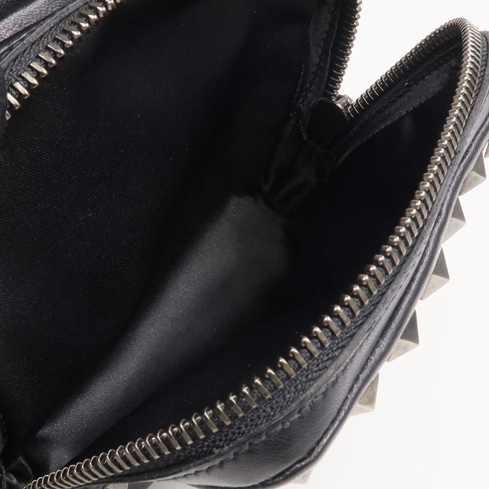 Valentino Lambskin Pouch Black - 9