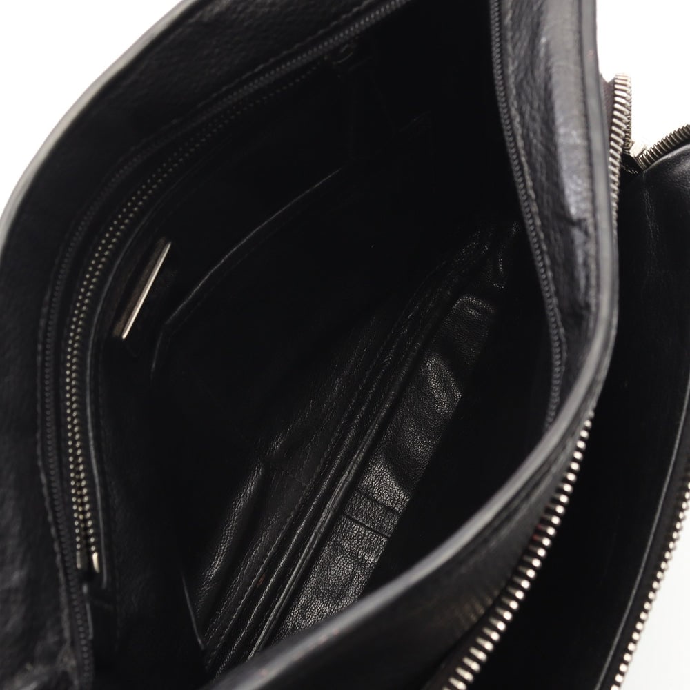 Prada Leather Shoulder Black - 3