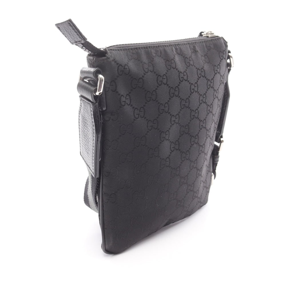 Gucci GG Pattern Shoulder Bag Black - 2