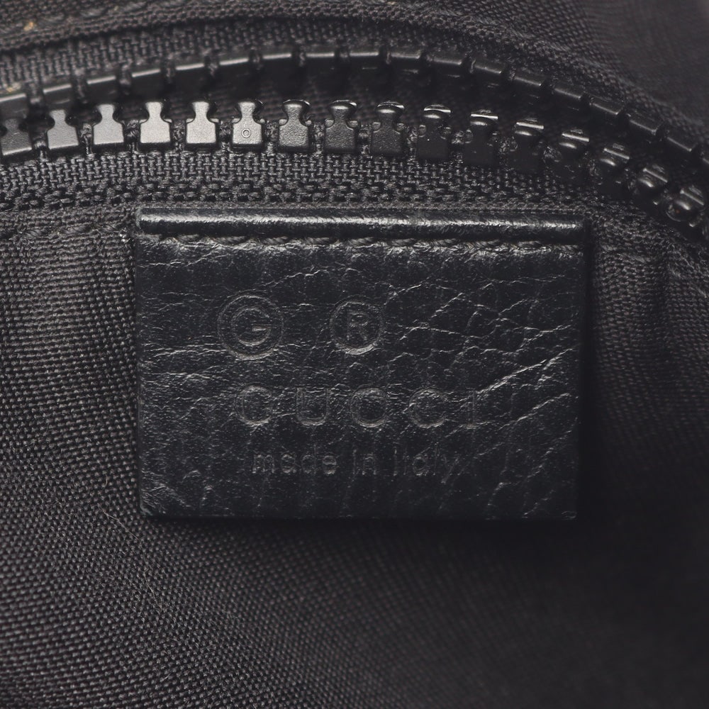 Gucci GG Pattern Shoulder Bag Black - 4