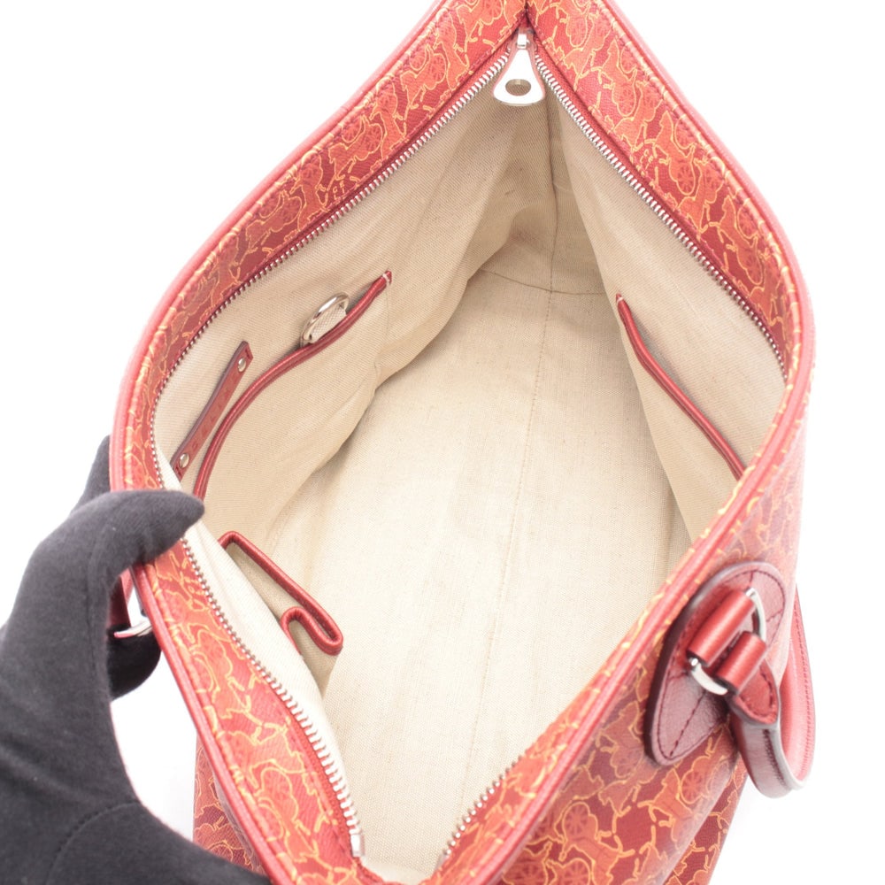 Celine Salkey Tote Red Multicolor - 3