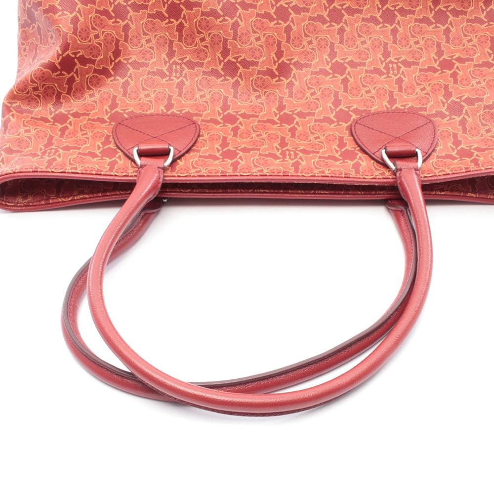 Celine Salkey Tote Red Multicolor - 5
