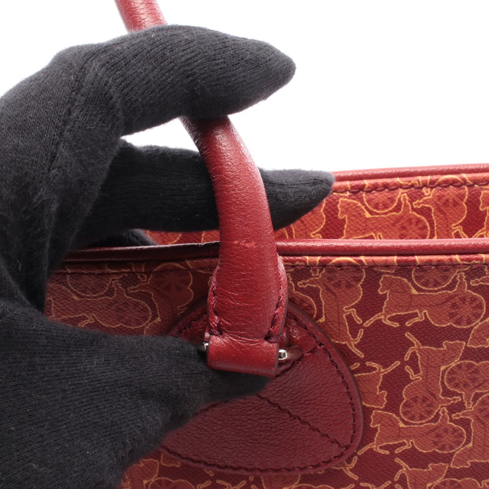 Celine Salkey Tote Red Multicolor - 7
