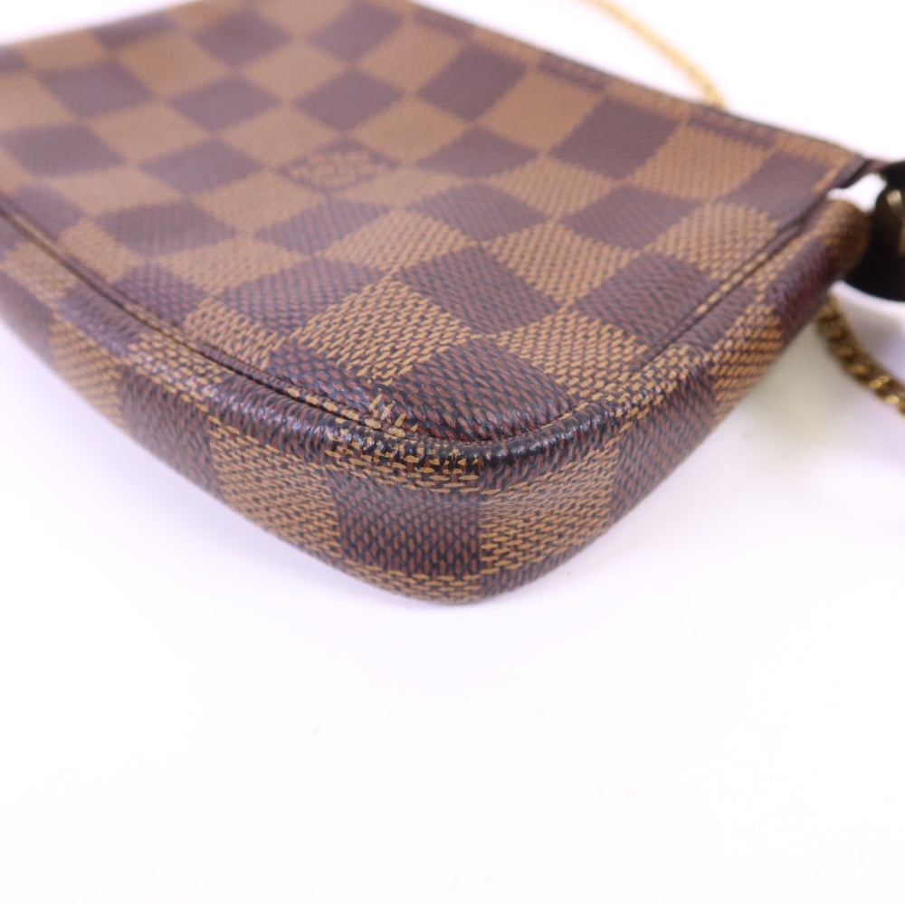 LV Damier Mini Pochette Brown - 10