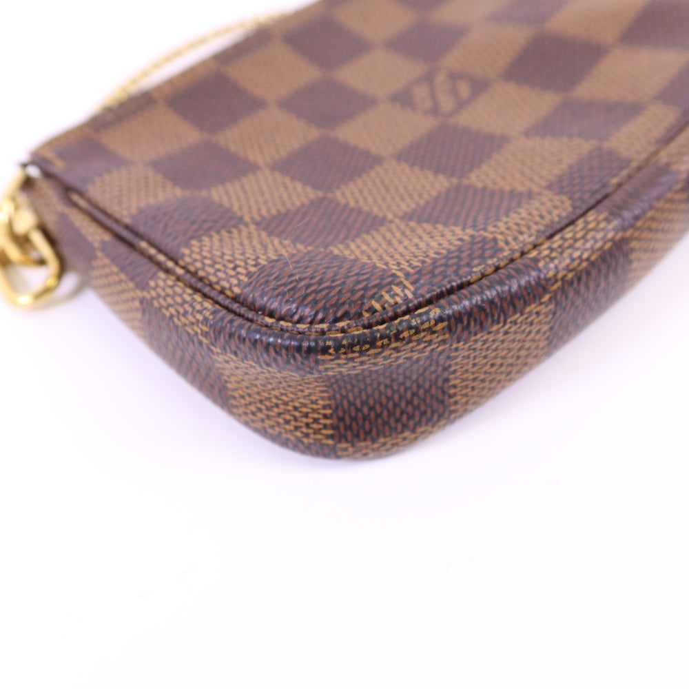 LV Damier Mini Pochette Brown - 11