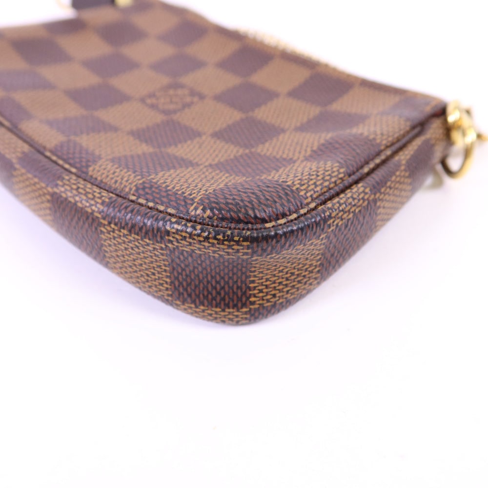LV Damier Mini Pochette Brown - 12