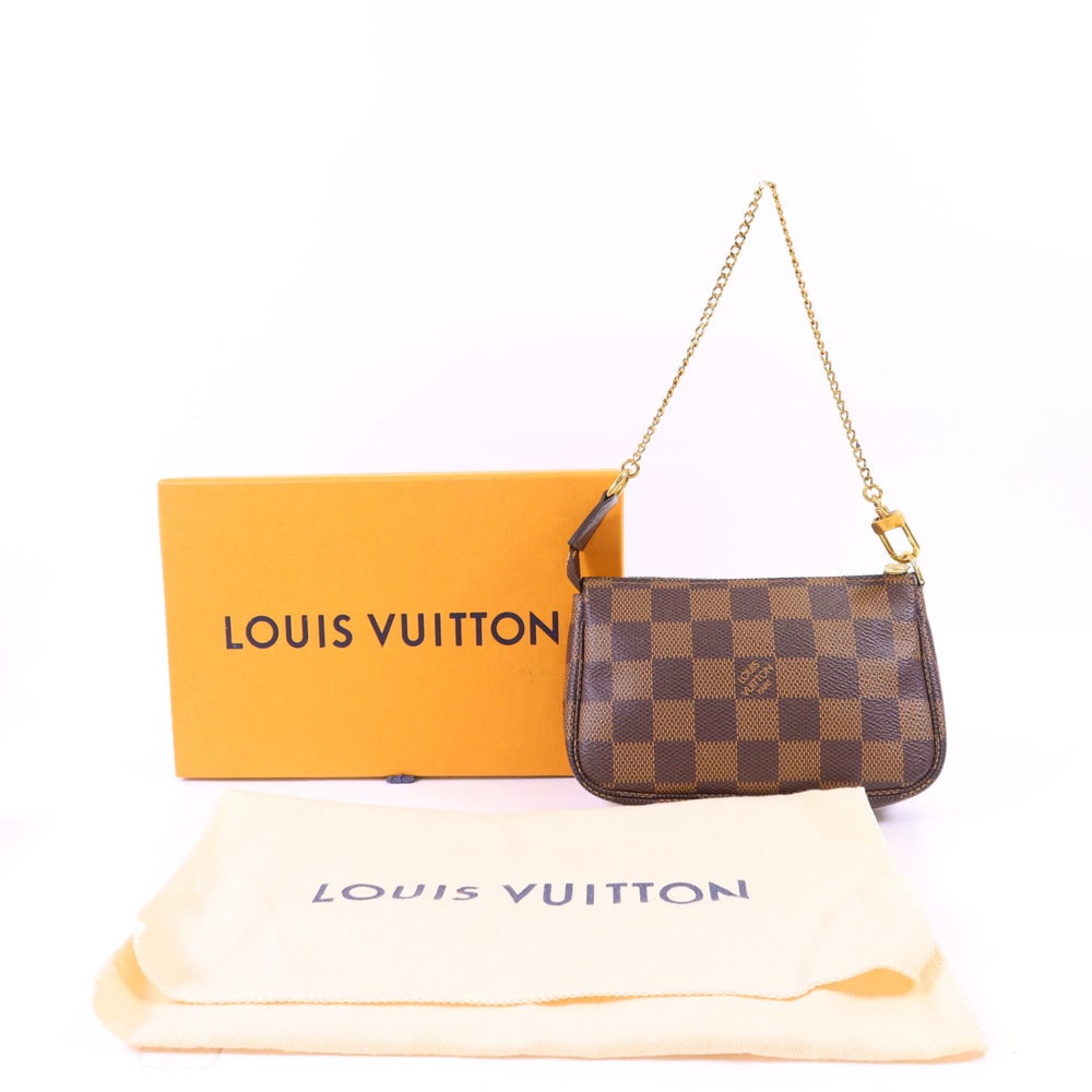LV Damier Mini Pochette Brown - 16