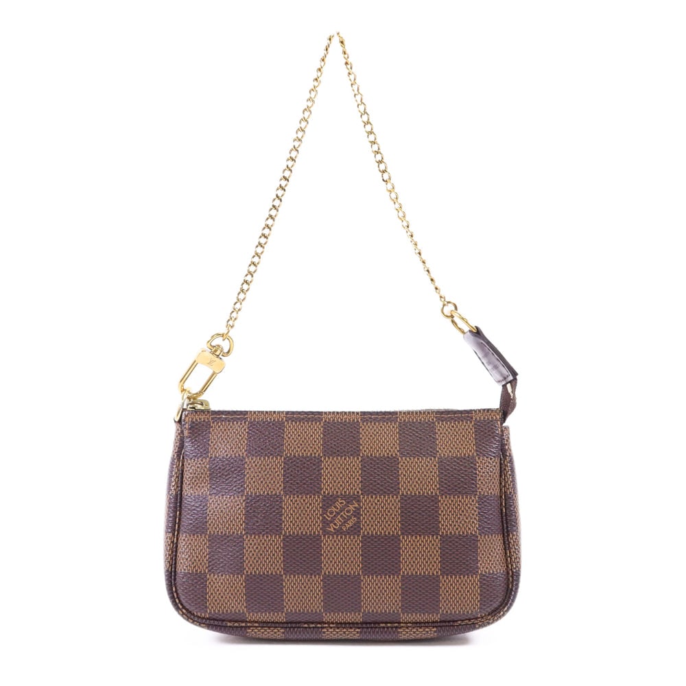 LV Damier Mini Pochette Brown - 3