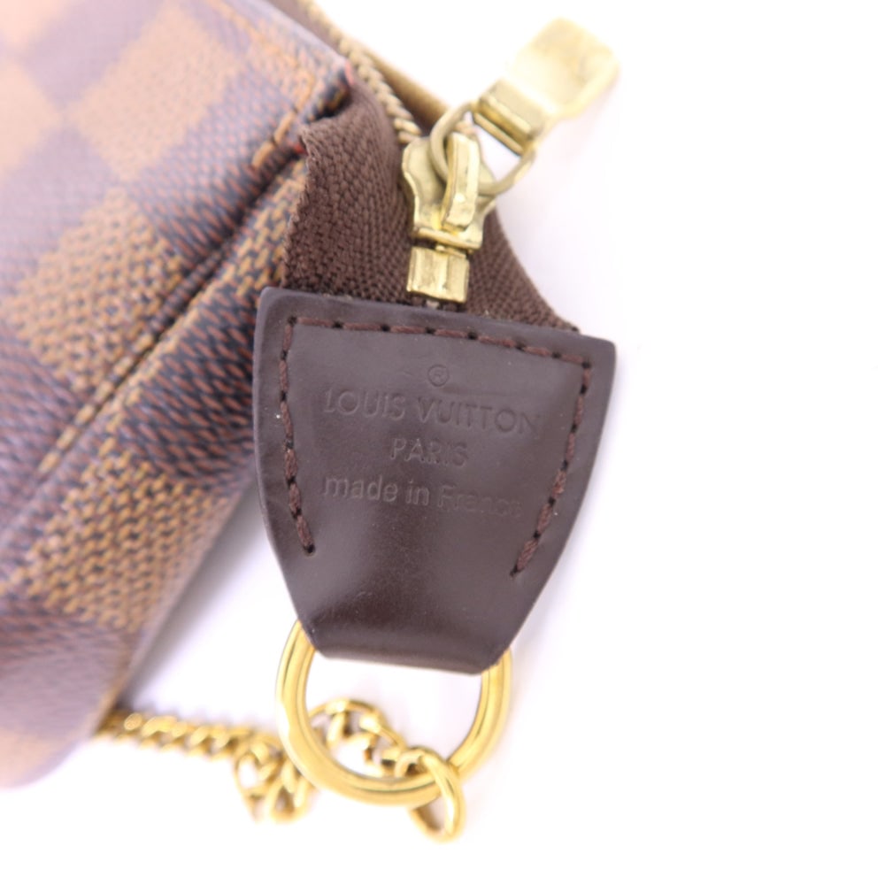 LV Damier Mini Pochette Brown - 6