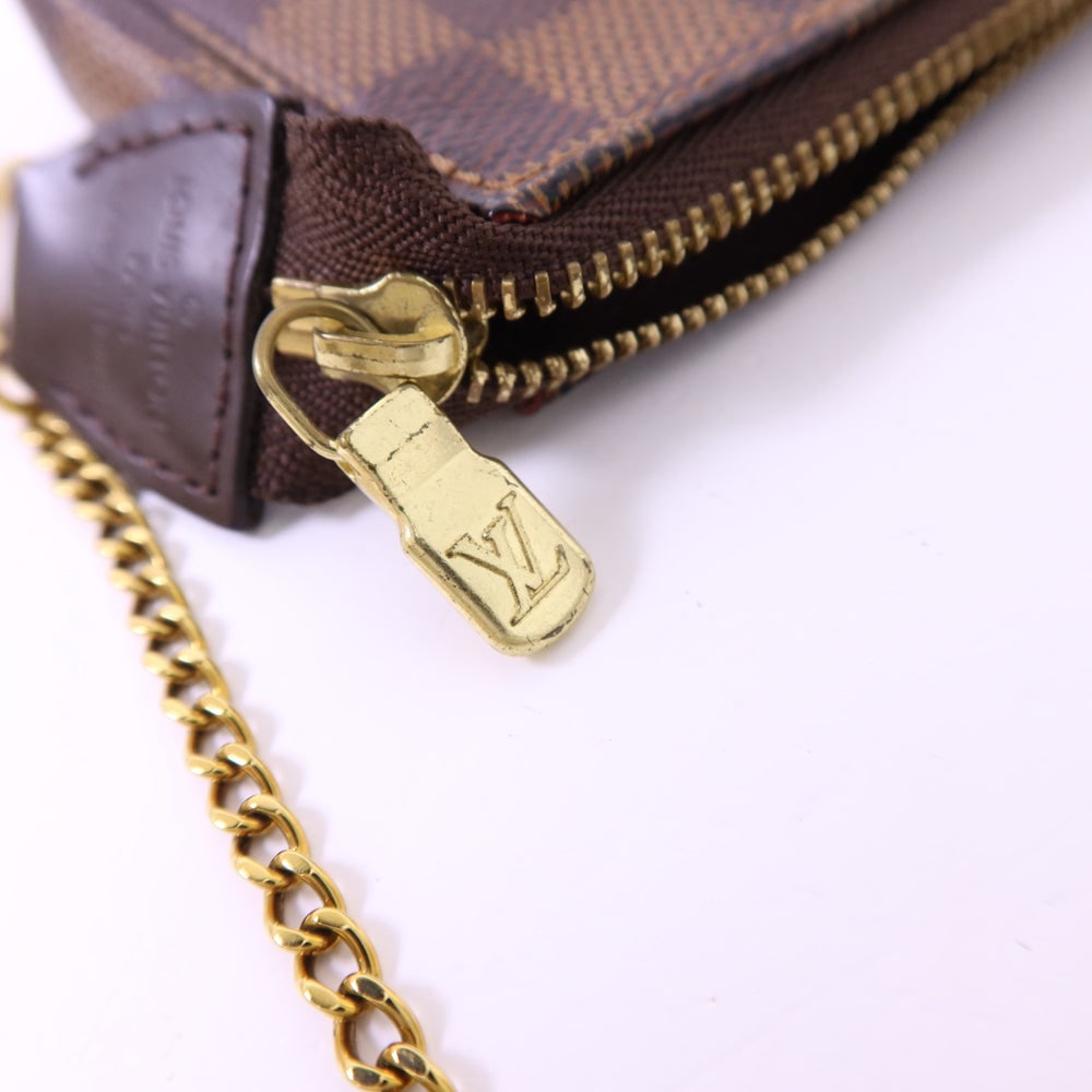 LV Damier Mini Pochette Brown - 8