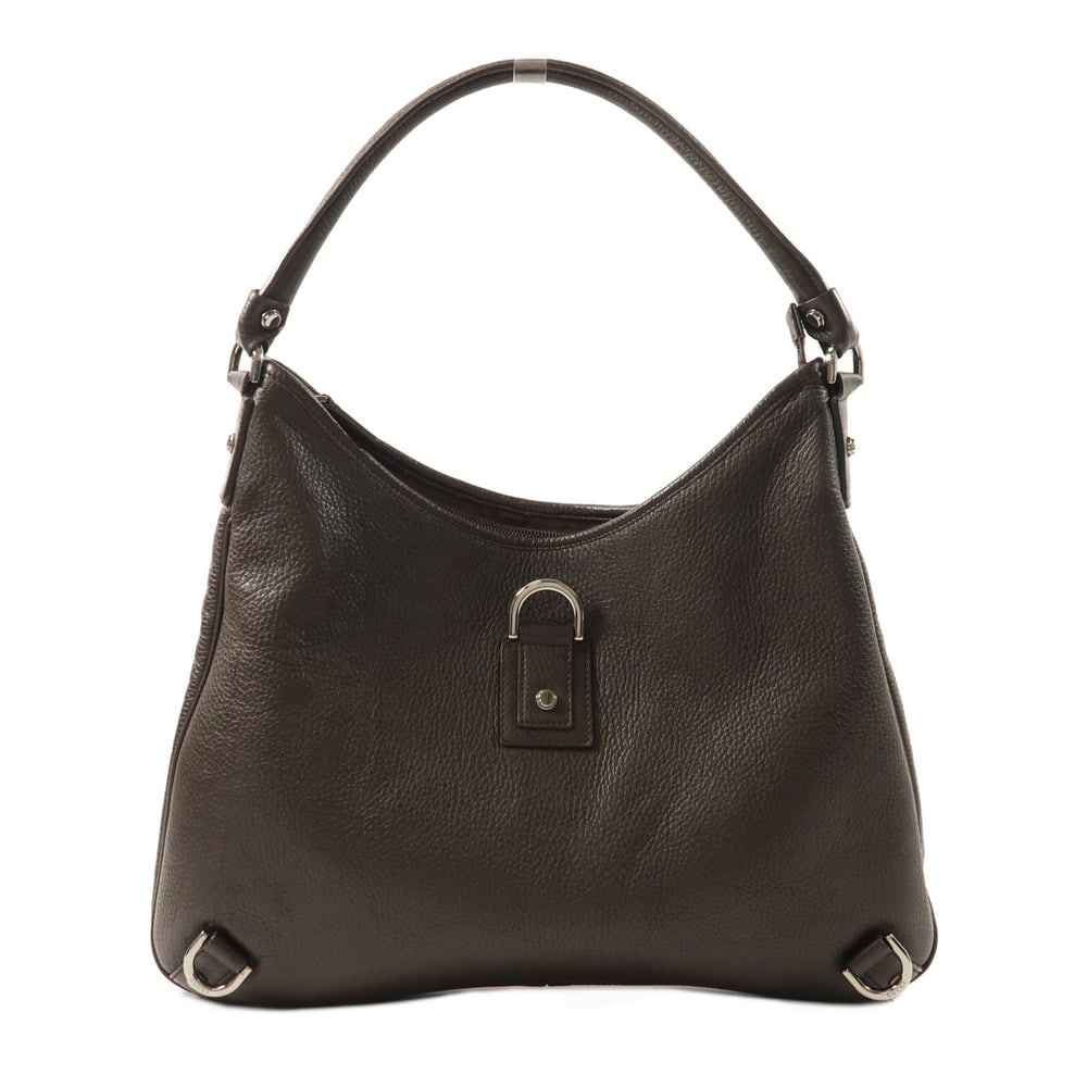 Gucci Brown Calfskin Shoulder Bag: Authentic and authenticated Gucci shoulder bag in brown calfskin. Product no. 493492. Approx. 38W x 31.5H x 5D cm with 42 cm shoulder handle.