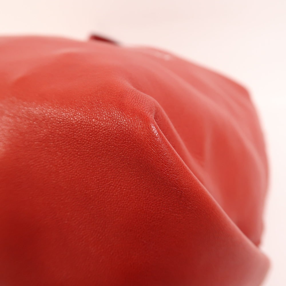 Saint Laurent Teddy Bucket Red - 10